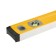 Level aluminum magnetic tundra, milled, ergonomic pens, 3 eyes, 1200 mm