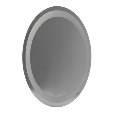 Round mirror, D = 65 cm with 2 plates, with sandblasting graphics-4