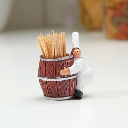 Toothpick stand "Cook"