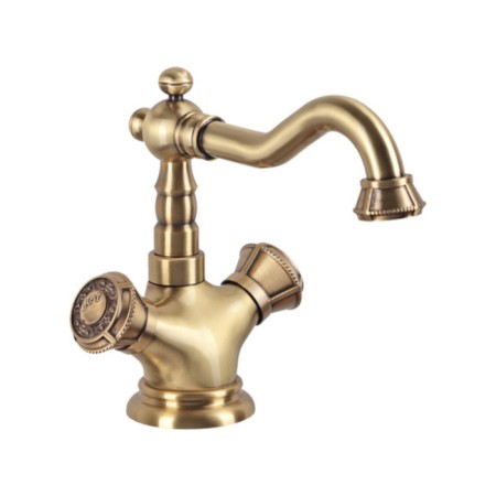 Bronze de Luxe 10218/1 shell mixer, two -wound, brass