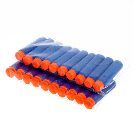 Blaster "shotgun", 10 bullets with suction cups and 10 EVA bullets-10