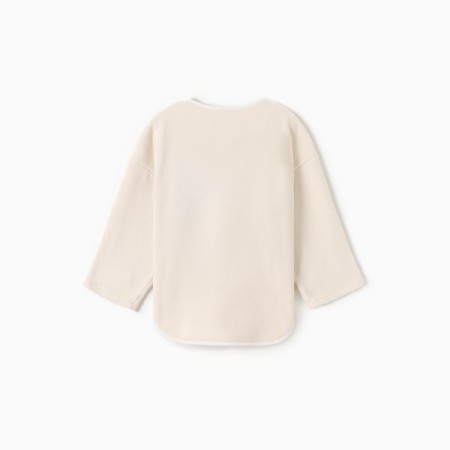 Svitshot Children's Minaku: Fleece Soft, beige color, height 110 cm-7