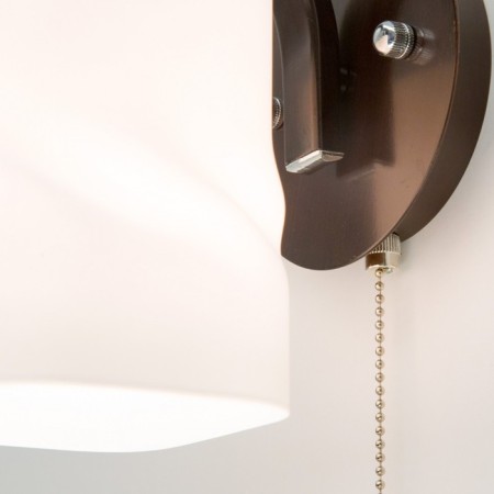 Sconces Citilux "Berta" CL126312, 17x20 cm, 1x75W, E27, brown color-5