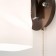 Sconces Citilux "Berta" CL126312, 17x20 cm, 1x75W, E27, brown color