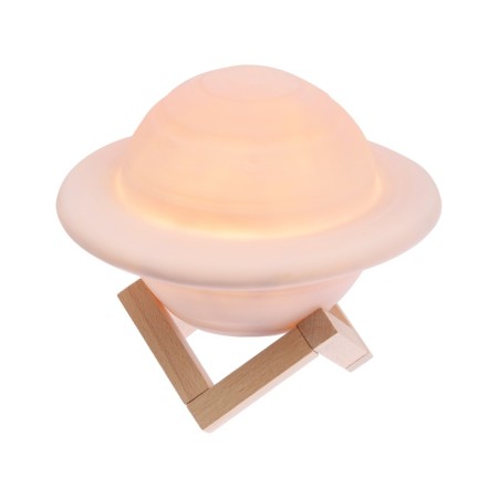 Portable colon- nightlight EZ01, 5 W, 1200 mAh, diameter 120 mm, 3 modes, Saturn