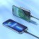 External battery Hoco Q11, 10,000 mAh, Type-C, 2 A, wireless charging, black