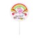 Topper "Happy Birthday", unicorn