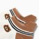 Women's socks "bears", milk color, size 36-40