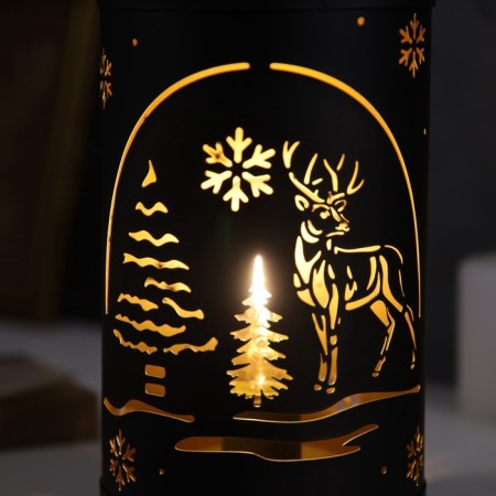 Figure Light "Forest Polyana", 12.3x21 cm, 1 LED. Aaah3 (not in the set.), The glow is warm white-2