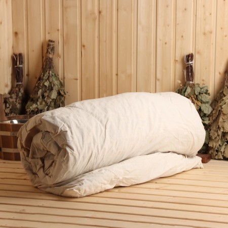 A mattress for a bath with meadow hay 80x190 cm