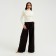Women's turtleneck Minaku: Basic Line, Ecrew color, size 48