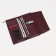 Women's wallet on magnets, burgundy color