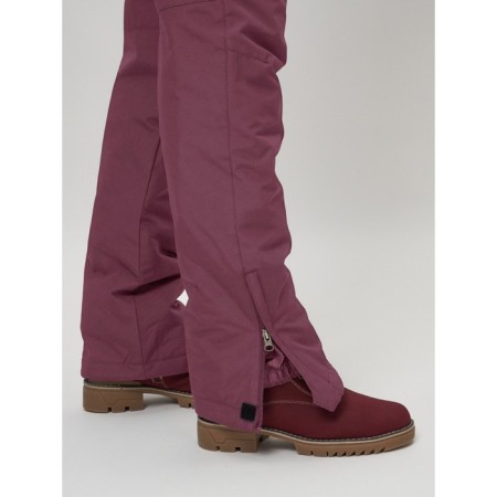 Ski -loving pants, size 42, burgundy color-11