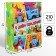 Gift package "Happy Birthday" 31x40x11.5 cm, packaging, blue tractor
