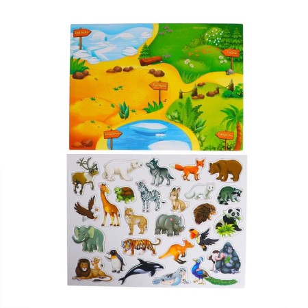 Magnetic designer-planet "Zoo"