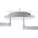 Cialogs from the remote control 1914/2 LED 68W Dimmer white 45x40x12 cm Bayerlux