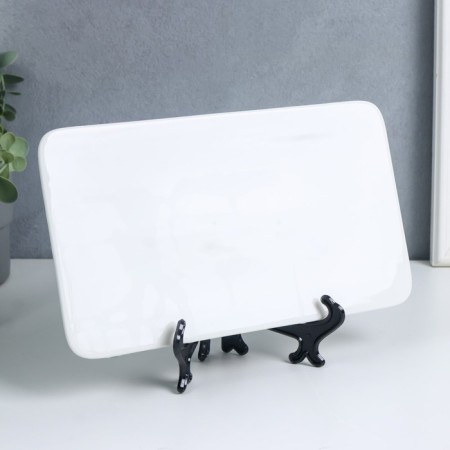 Plates stand, black 15x10 cm-3