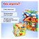 A set of soft cubes “My Favorite Tales” with a book, 6 pcs., 8 × 8 cm