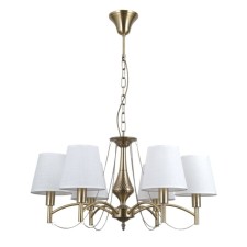Ceiling light Gerhort G11096/6AB WT, 6x40W, E14, 73x66x66 cm, bronze color