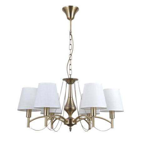 Ceiling light Gerhort G11096/6AB WT, 6x40W, E14, 73x66x66 cm, bronze color