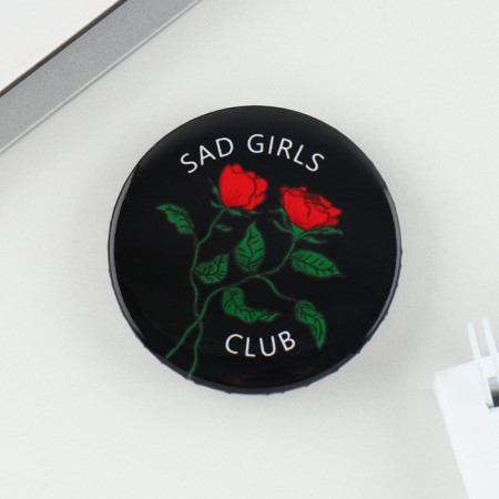 Sunset icon "Sad Girl Club", D = 3.8 cm-2