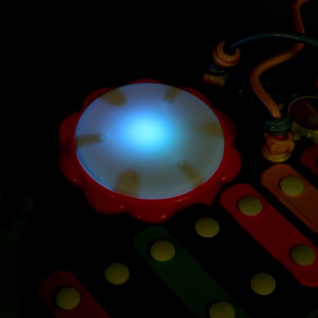 Developing toy "piano", sound, light-12