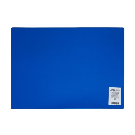 Laying on the table plastic A3, 460 x 330 mm, 500 microns, transparent, dark blue color (suitable for the office)-5