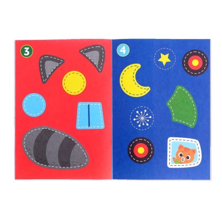 A set of applications “We will meet the New Year”, 6 pcs. 20 p.-6