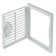 Revision era 1515 DF, 150 x 150 mm, with a ventilation grill