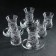 Assol Tea Service, 12 items: tea glass 160 ml 6 pcs, saucer 6 pcs