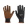 Polyester gloves, with PVC coating, universal, Truper