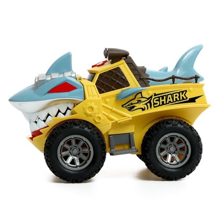 Inertial Shark machine, light, yellow color-1