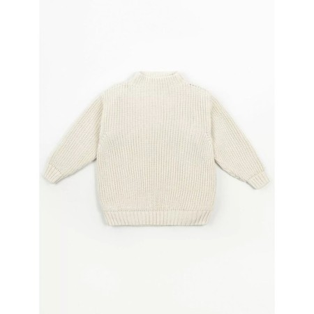 Свитер для девочки Amarobaby Knit Soft, рост 122 см, цвет молочный-2