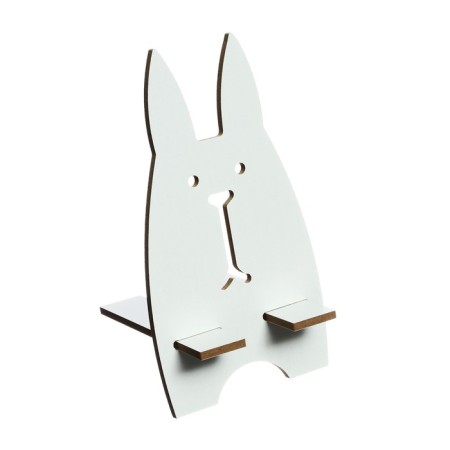 Organizer-Claus desktop DEVENTE. Elrix 24.5 x 15 x 25.5 cm, MDF, white, cardboard box-6
