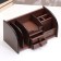 Organizer 7 sections, 2 drawers, a series of walnuts with a skeleton cante, 16*30*15cm