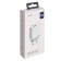 Network charger PERO TC05, USB, USB-C, 3 A, fast charging, white