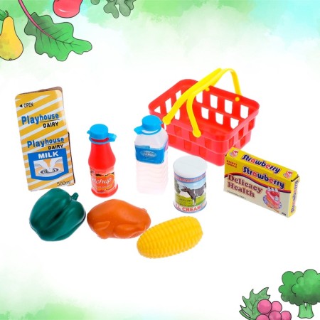 Cashier "Grocery" with a basket-5