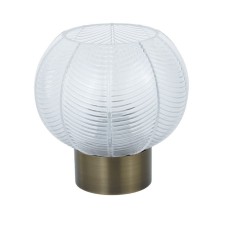 Лампа настольная Gerhort G32167/1T BR WT, 1х40Вт, E27, 19,5х20,5х20,5 см, цвет коричневый
