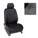 Autorekhly for Ford Kuga Titanium, -2013, black, eco -leather, set