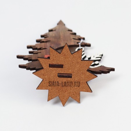 New Year's decor "Christmas tree", height 15 cm.-3