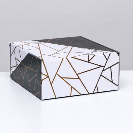 Self -charged box, without a window "Galogram" 19 x 19 x 9 cm