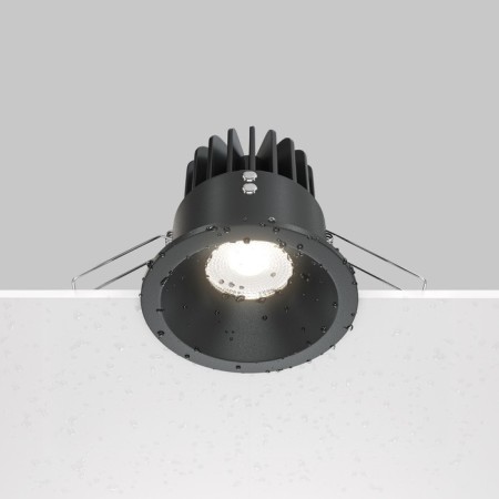 The built-in lamp Technical DL034-L12W4K-D-B, LED, 12 W, 85x85x85 mm, 930 lm, 4000k, black-3