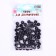 The eyes are sewing, set 60 pcs., Size 1 pc. - 0.9 cm, black color