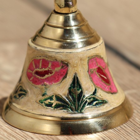 Bool of brass "Flowerers" 6x6x12 cm mix-4