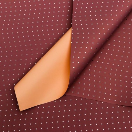 Matte film "Silver peas" Sand, Bobovy, 0.58 x 0.58 m-1