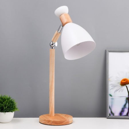 Table lamp "Kandy" E27 40W white 20x26x36cm Risalux