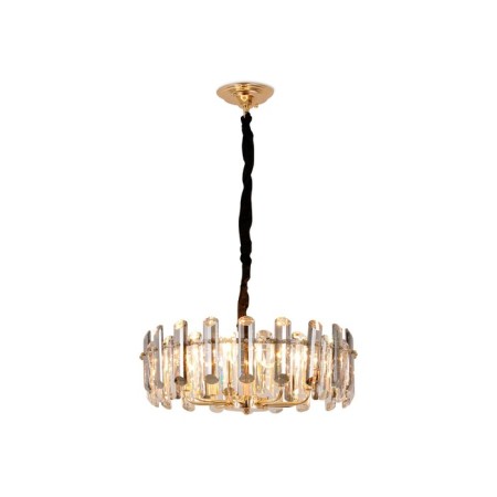 Crystal suspension chandelier ambrella like, Traditional, TR5304, E14, Color Gold-5