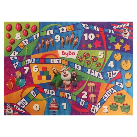 Table interactive game "ABC and score", Buba-7