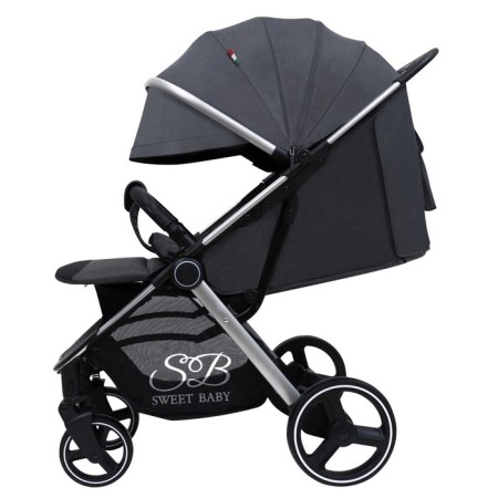 Walking stroller Sweet Baby Suburban Light, Light Grey Color-9