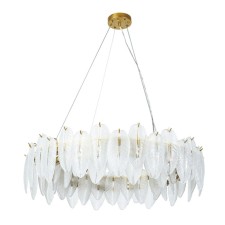 Suspended chandelier Arte Lamp Evie A4052SP-12SG, E14, 12x40 W, 80x80x22 cm, golden